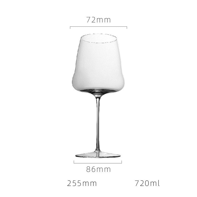 Bordeaux Elegance Handmade Crystal Wine Glass