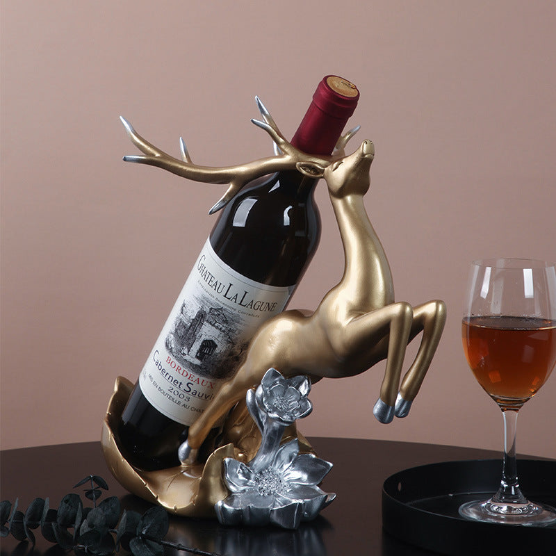 Nordic modern creative wine rack