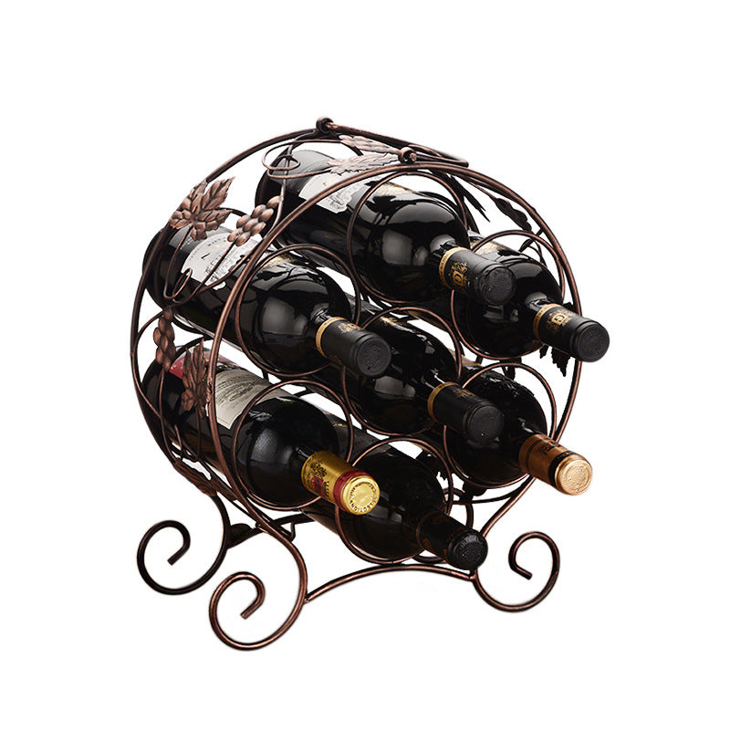 Multi bottle wine rack decoration wine rack