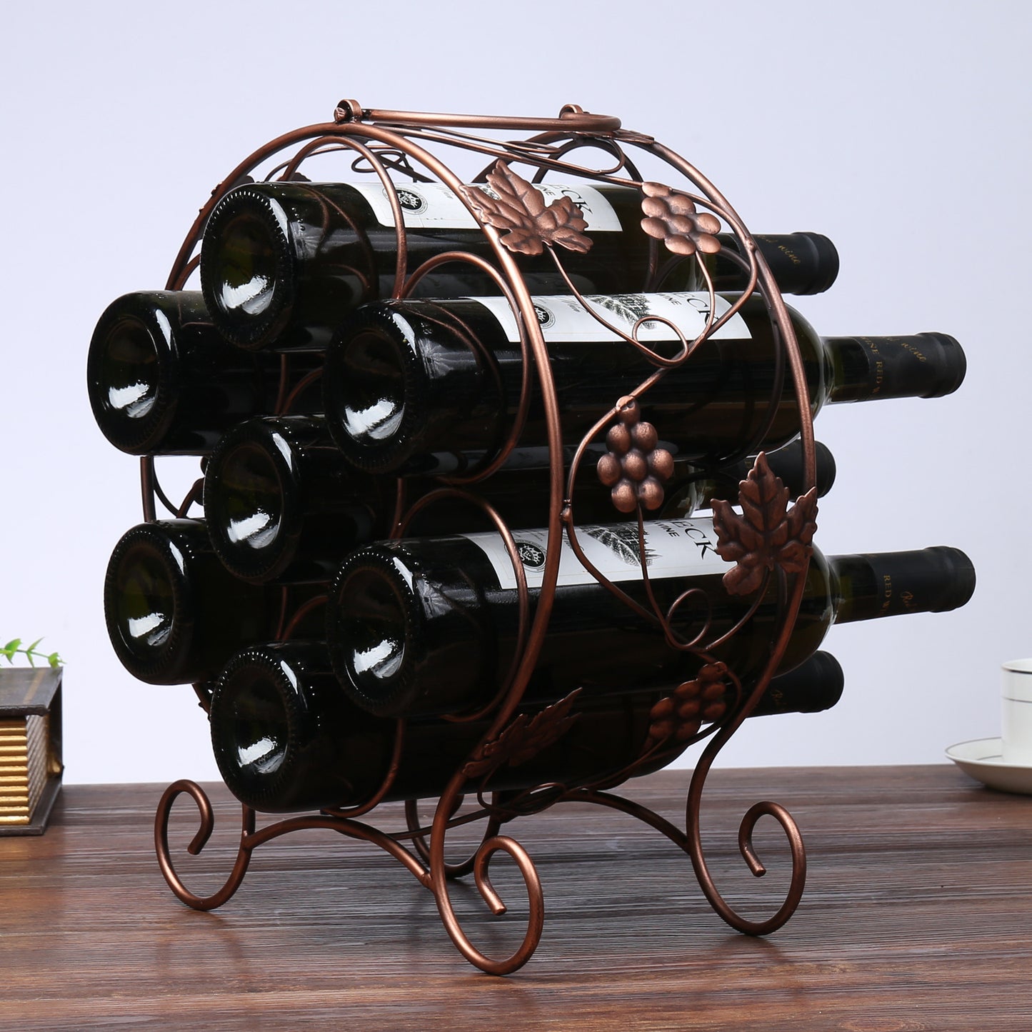 Multi bottle wine rack decoration wine rack