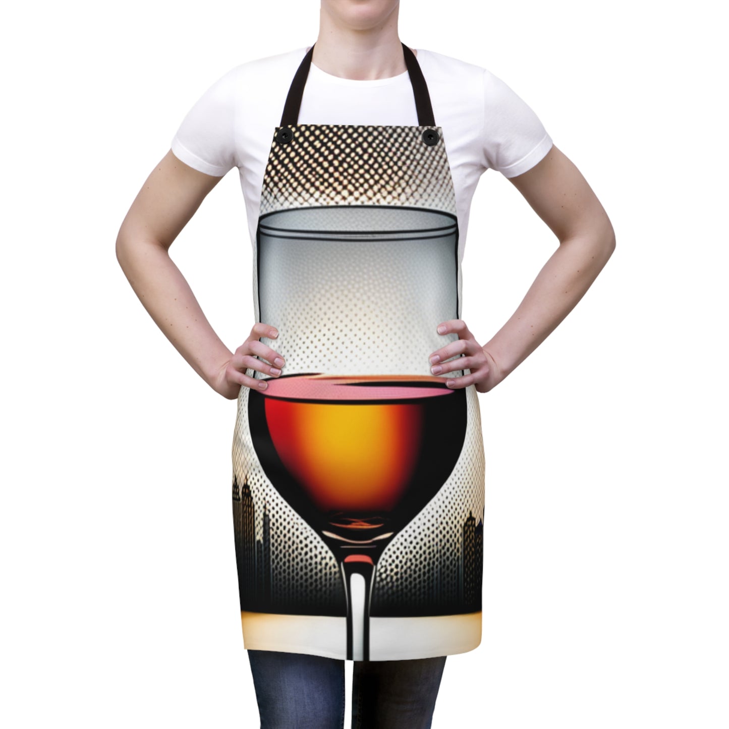 Wine Glass Apron