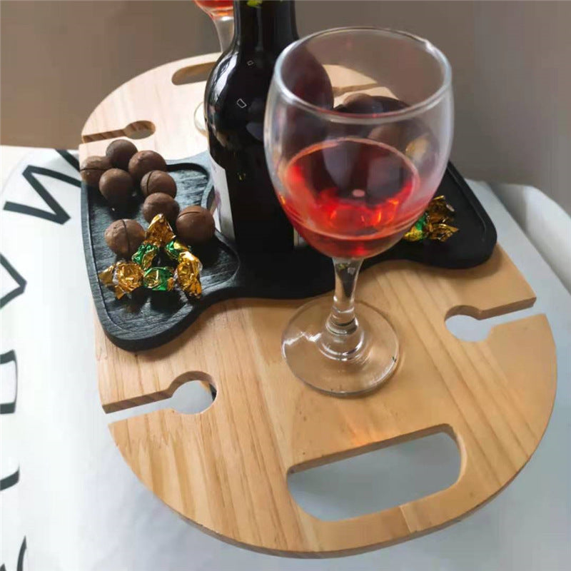 Splice & Savor Wine Glass Table Rack