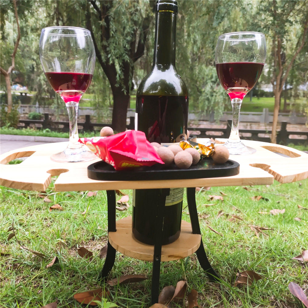 Splice & Savor Wine Glass Table Rack