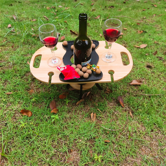 Splice & Savor Wine Glass Table Rack