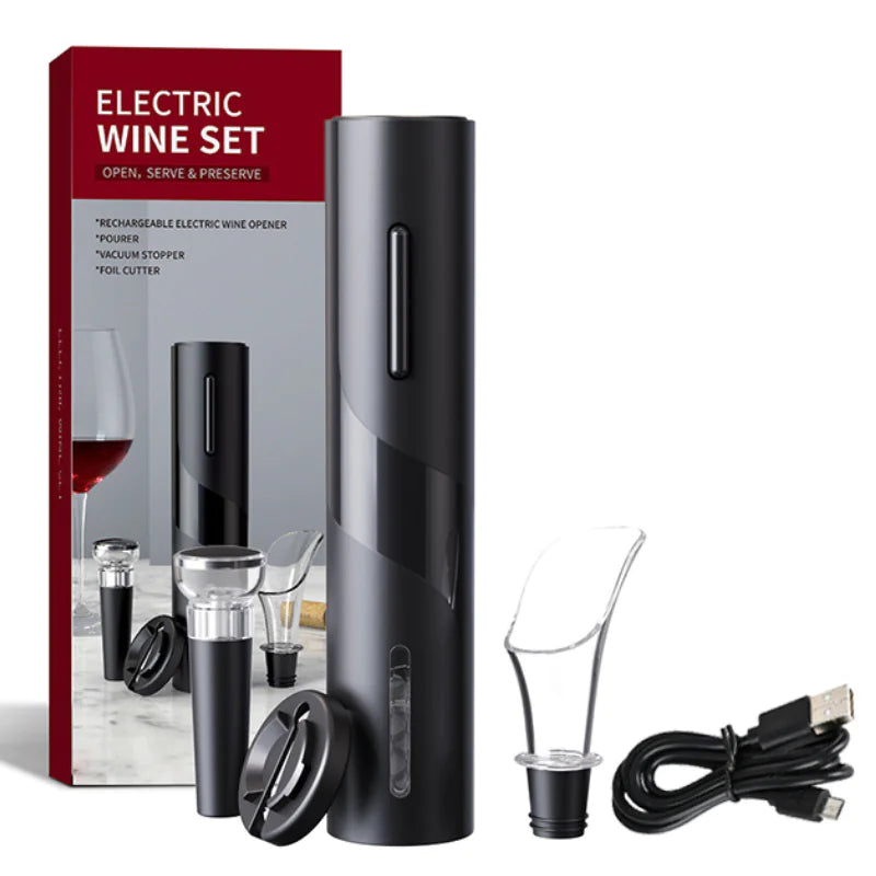 Rechargeable Electric Wine Opener Set