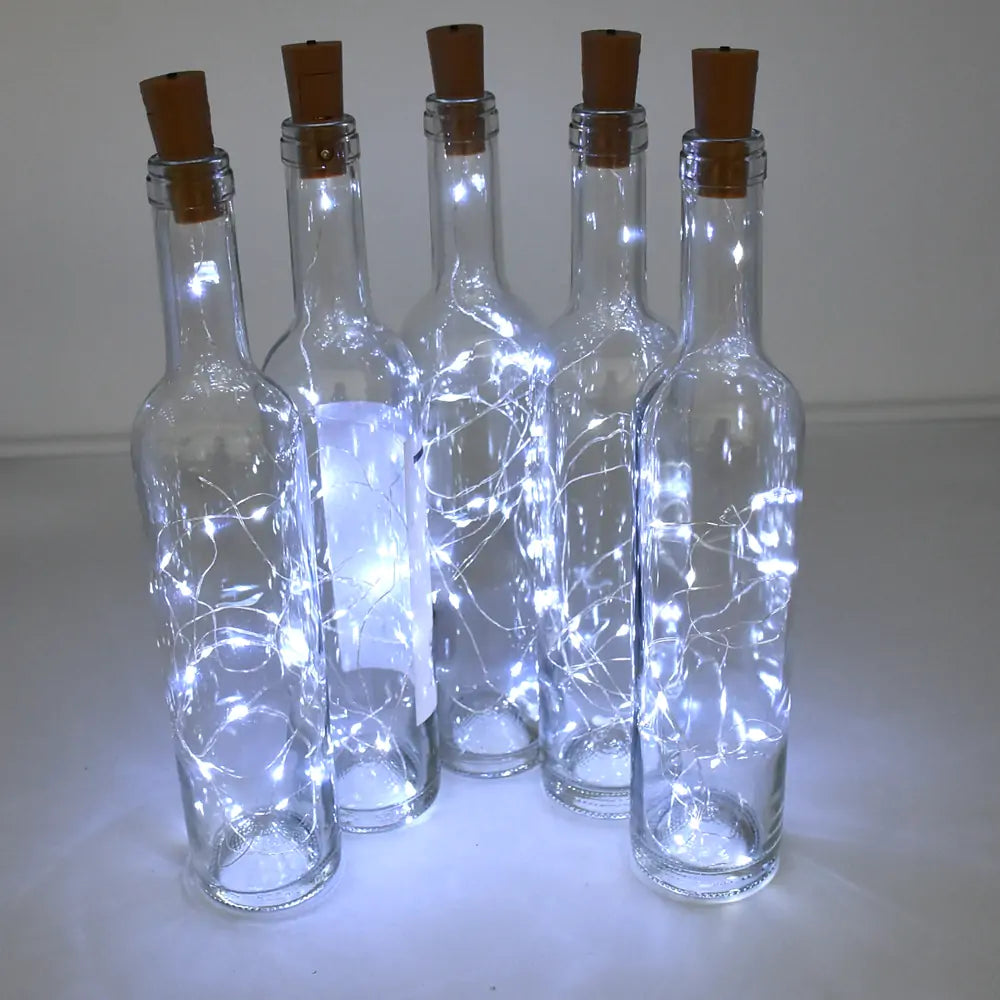 Luces LED para botellas de vino