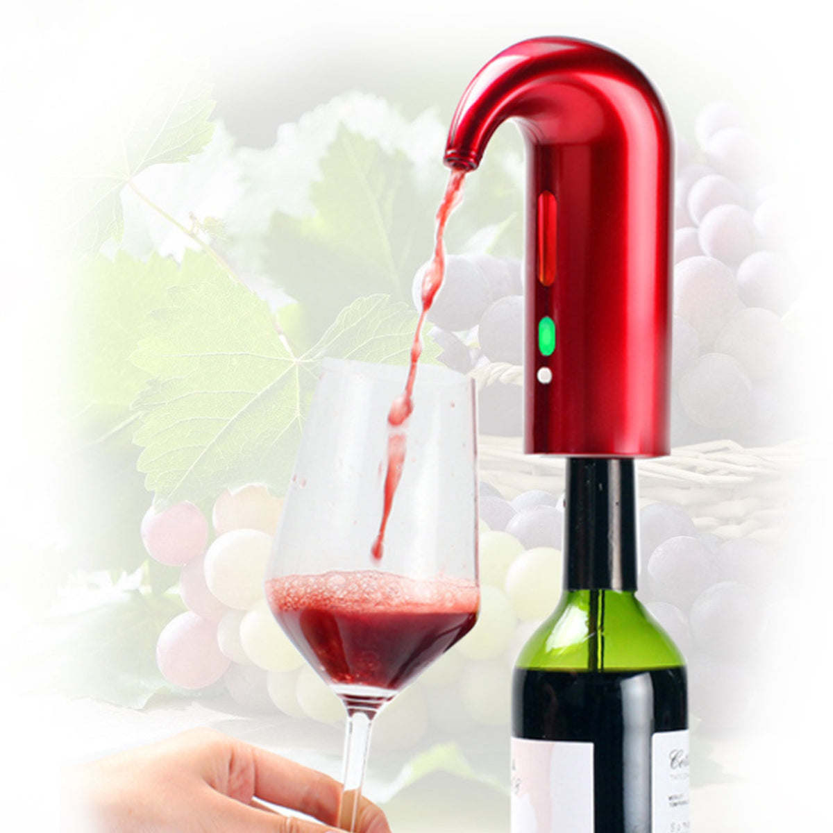 Tap Pour Wine Aerator for Enhanced Flavors