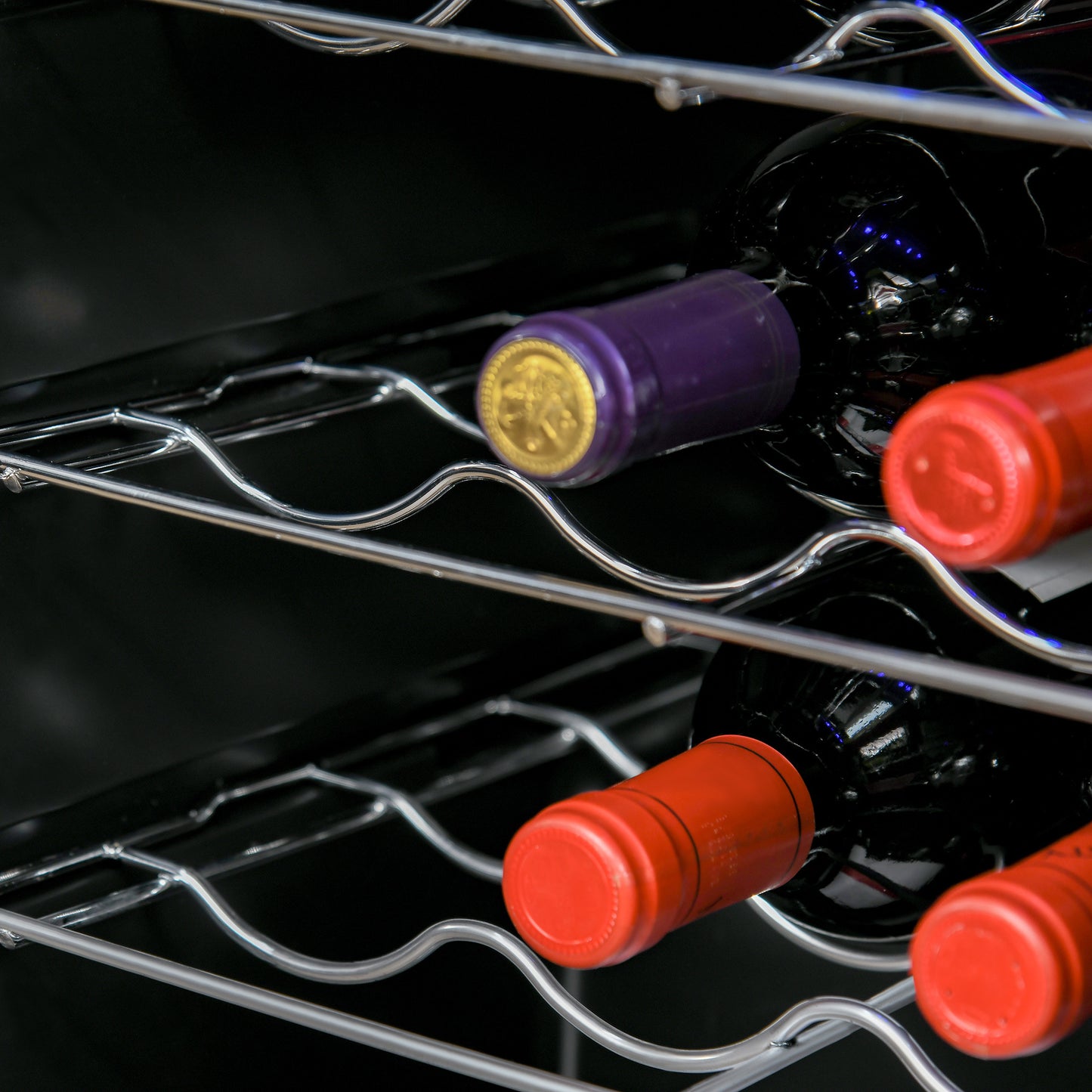 Compact 18-Bottle Wine Cooler with Digital Temperature Control