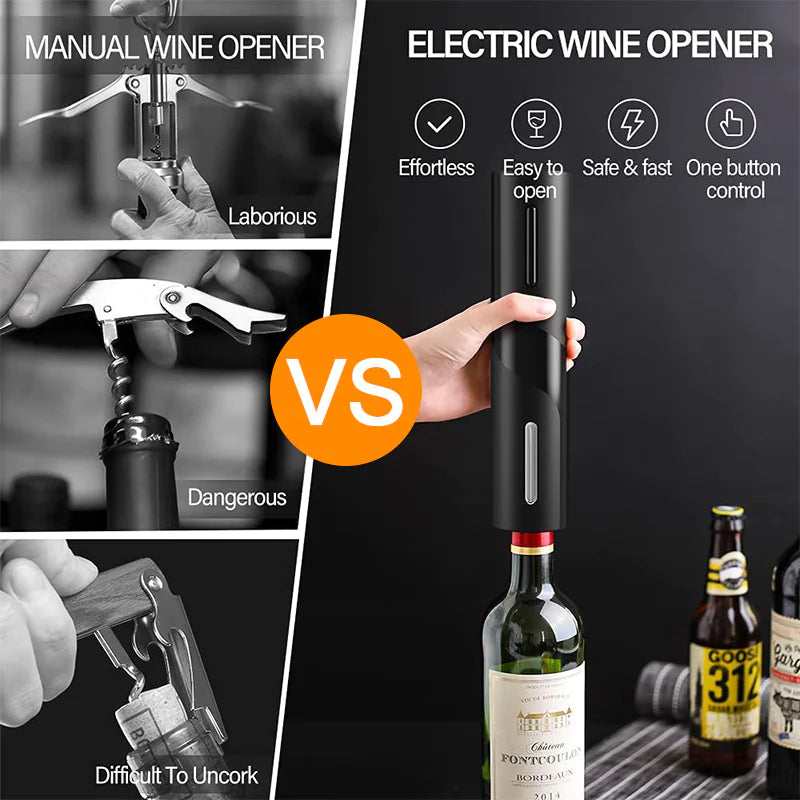 Rechargeable Electric Wine Opener Set